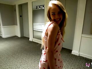 Real Teens - Blonde Teen Eats Ass And Gets Fucked During Pornography Casting